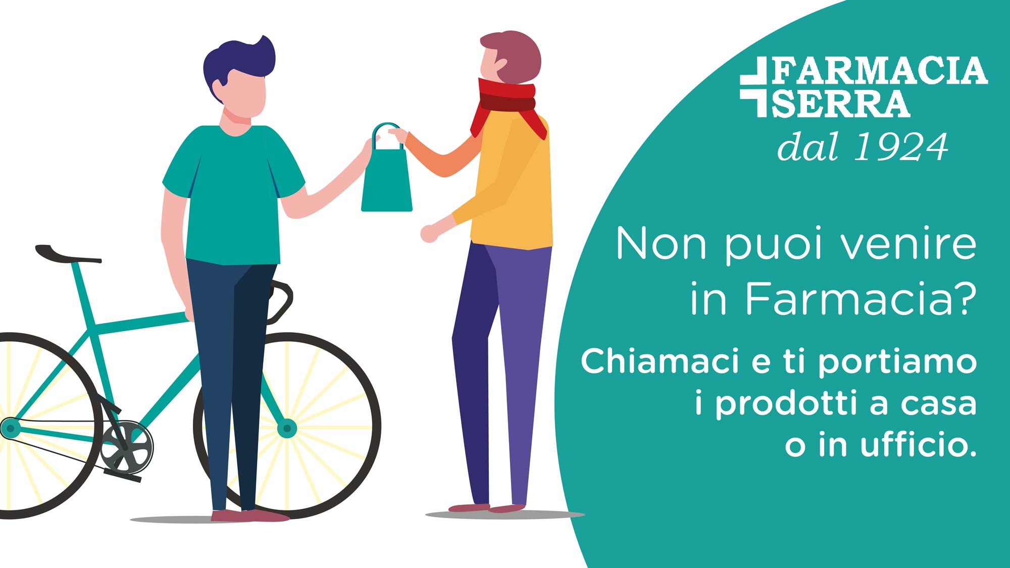 ATTIVO IL SERVIZIO DI CONSEGNA A DOMICILIO!